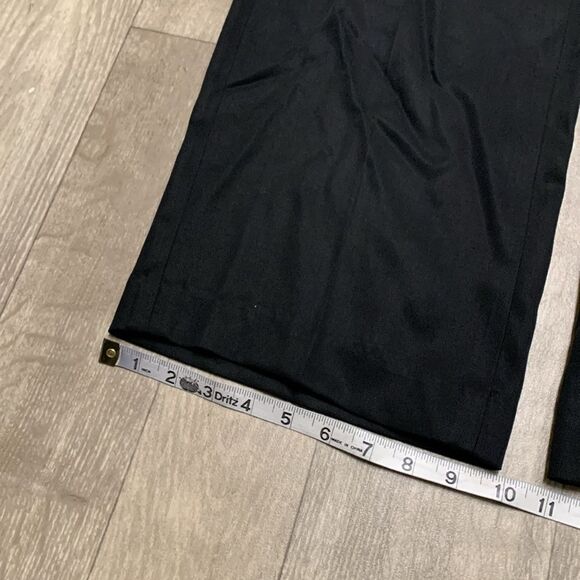 J. Crew Black Straight Leg High Rise Business Casual Dress Work Career Pants - Picture 3 of 7